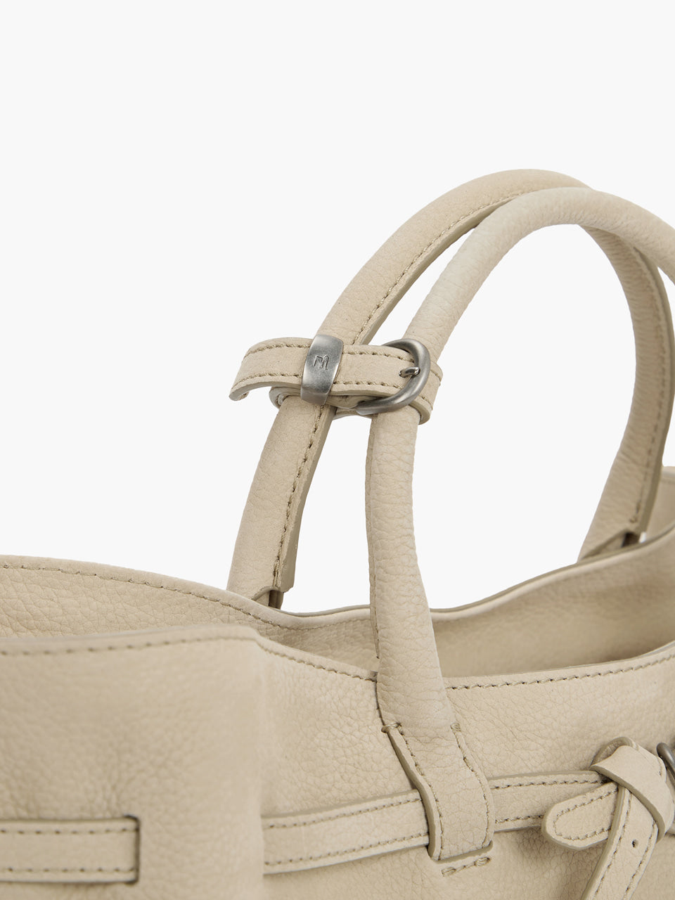 MARGESHERWOOD Grandma Used Bag - Nude Nubuck