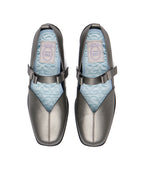 Rockfish Weatherwear X MINJUKIM Bliss Ribbon Sneakers Charcoal, top view of the pair