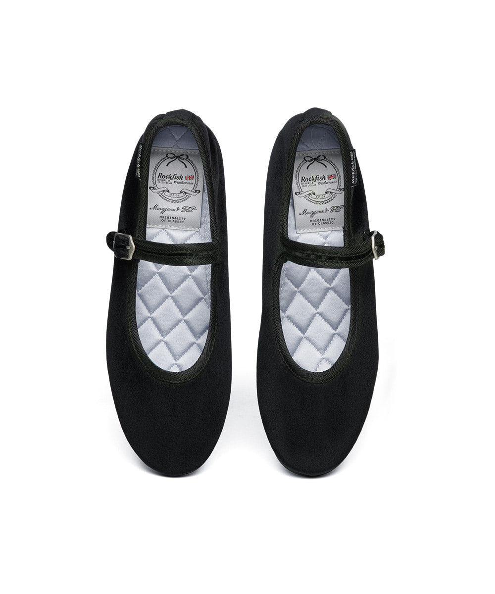 Rockfish Weatherwear Bella Quilted Maryjanes All Black view 11