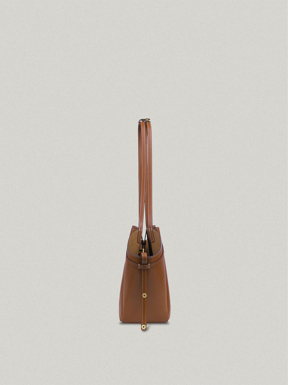 FOLNUA - Mini Anthos Bag Brown - Stitch – SoJan.com.au