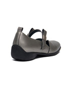 Rockfish Weatherwear X MINJUKIM Bliss Ribbon Sneakers Charcoal, back three-quarter view
