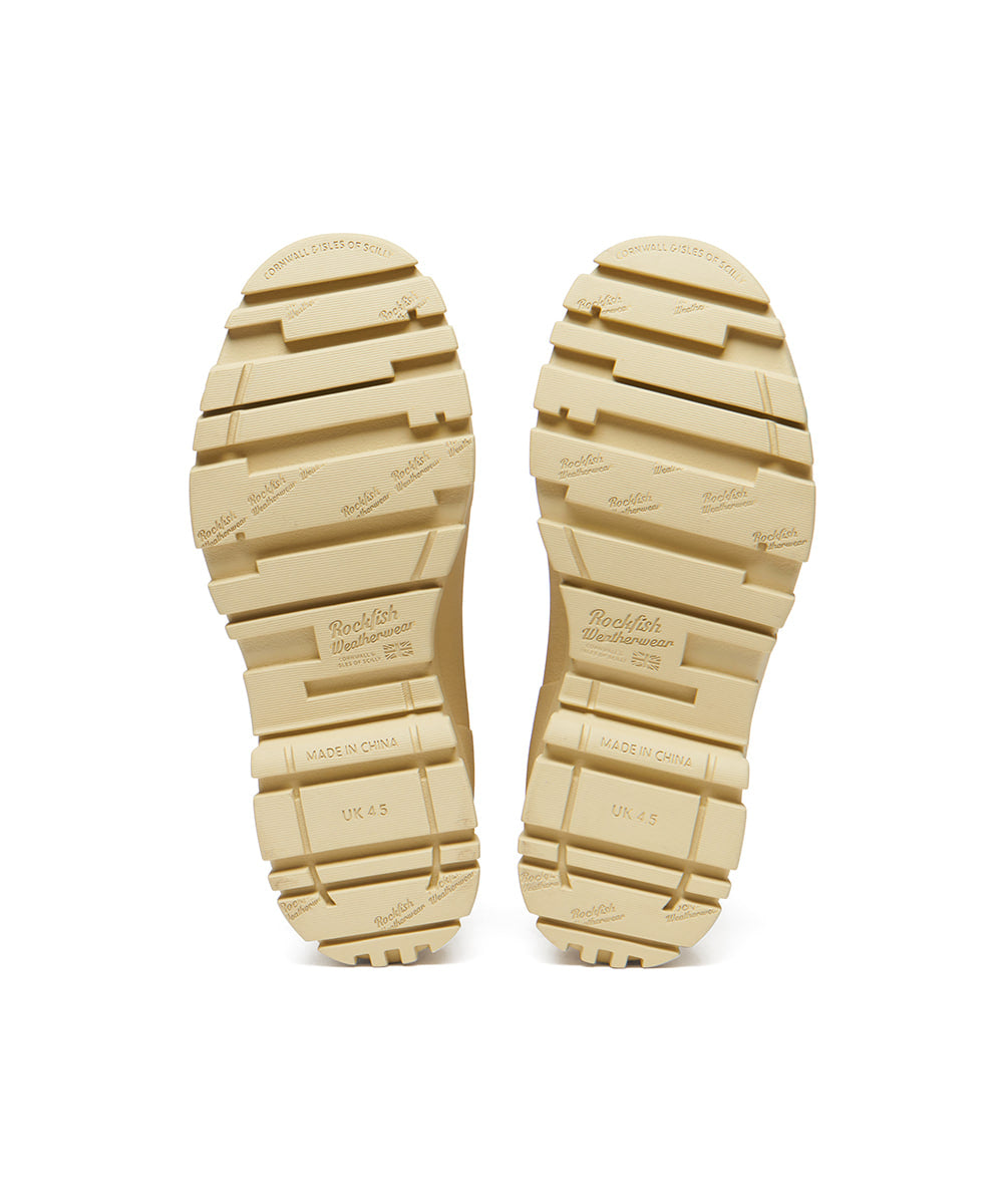 Rockfish Weatherwear PLATFORM RAIN BOOTS MIDDLE Butter view 5