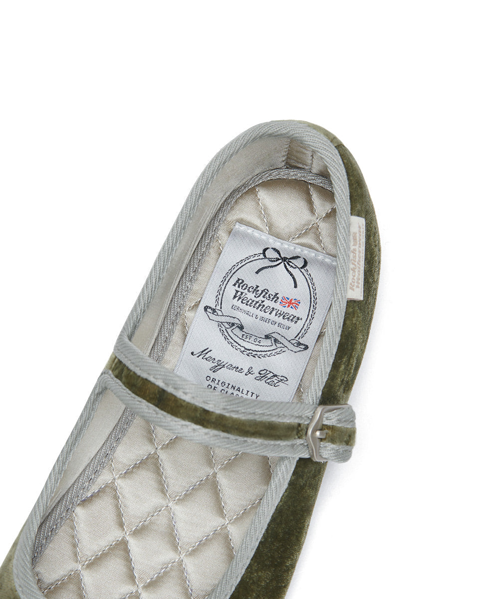 Rockfish Weatherwear Bella Quilted Maryjanes Khaki view 7