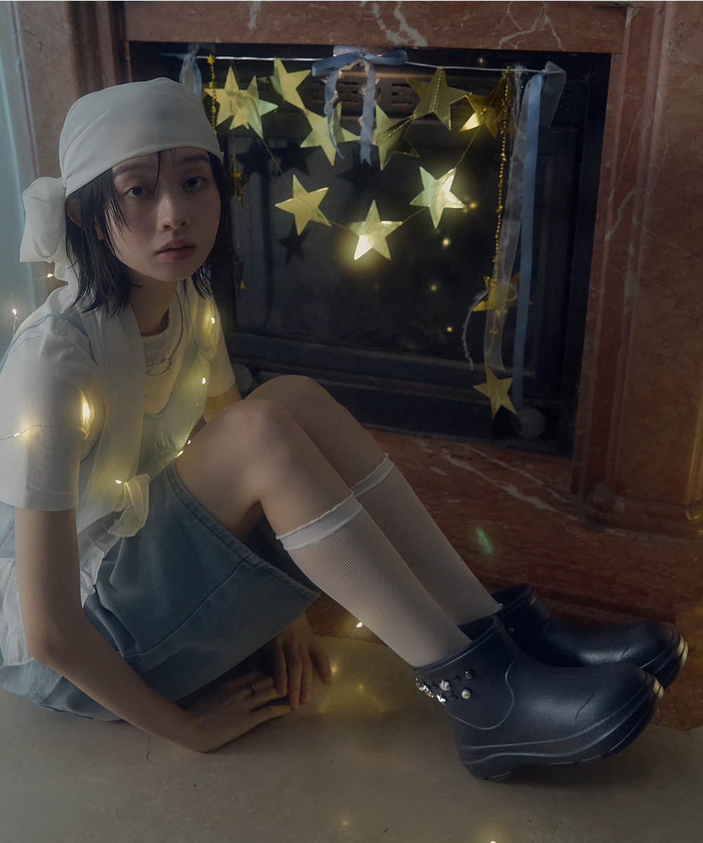 Rockfish Weatherwear x clor Hayden Boots Black Glitter view 10