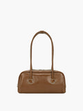 MARGESHERWOOD Soft Boston Ew Baguette Bag - Brown Crinkle