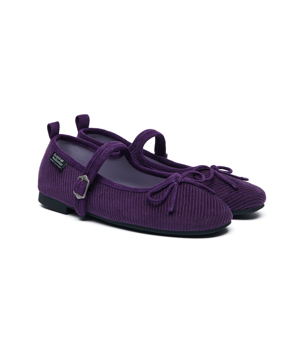 Rockfish Weatherwear Bella Maryjanes Corduroy Purple view 7