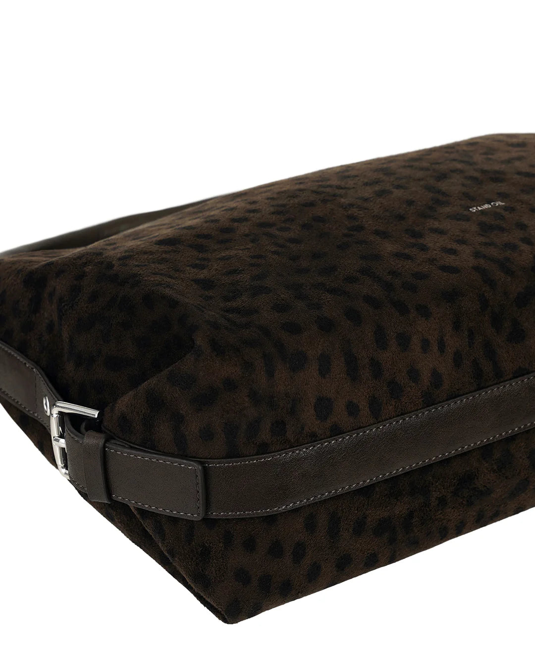 STAND OIL Mushy Bag - Leopard Marron (Limited Edition)