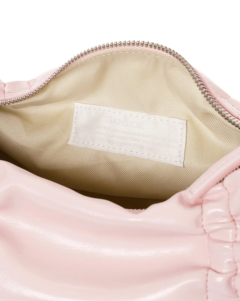 STAND OIL Pleats Bag - Baby Pink