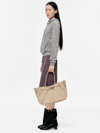 MARGESHERWOOD Grandma Used Bag Large - Nude Nubuck