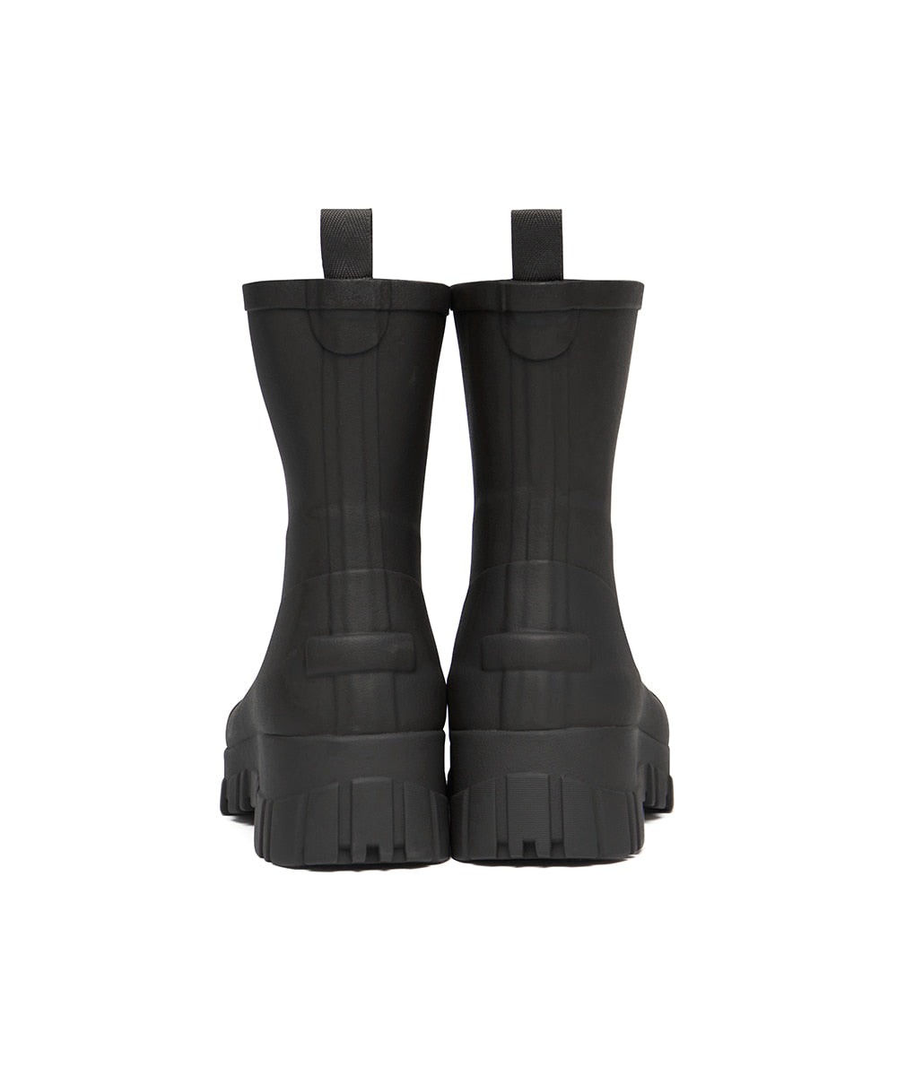 Rockfish Weatherwear PLATFORM RAIN BOOTS MIDDLE Black view 8