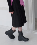 Rockfish Weatherwear PLATFORM RAIN BOOTS MIDDLE Black view 2