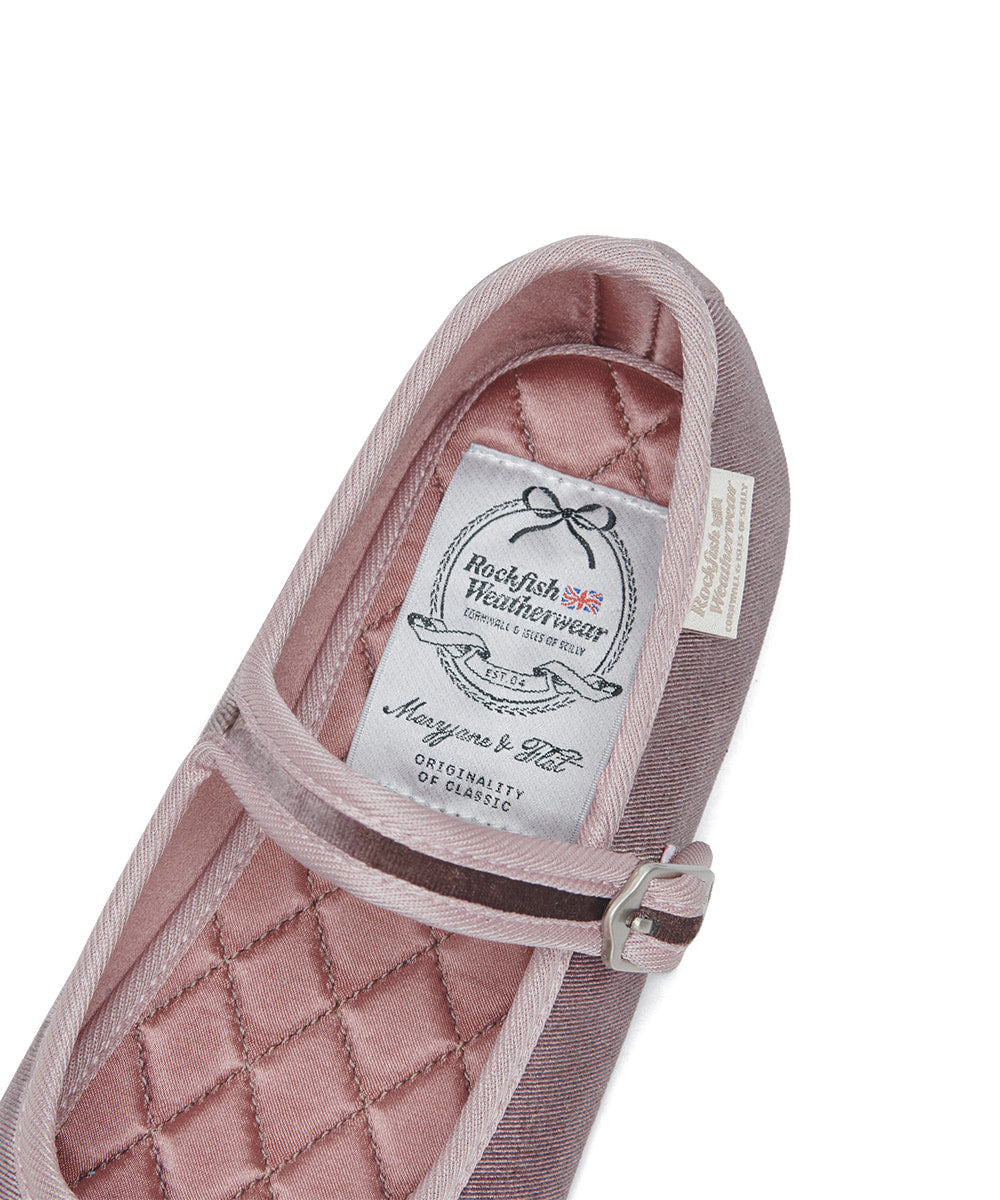 Rockfish Weatherwear Bella Quilted Maryjanes Combi Pink view 10