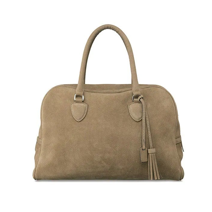 JOY GRYSON Maja Tote Bag Large Nubuck - Ochre