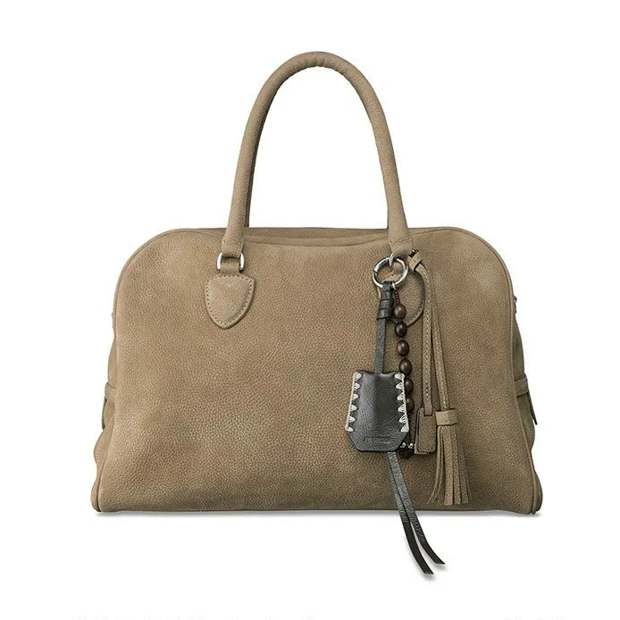 JOY GRYSON Maja Tote Bag Large Nubuck - Ochre