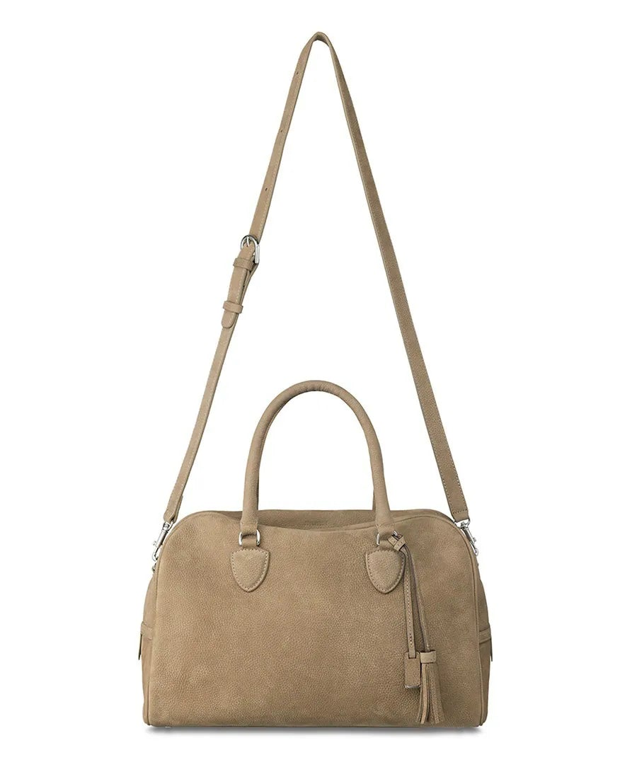 JOY GRYSON Maja Tote Bag Large Nubuck - Ochre