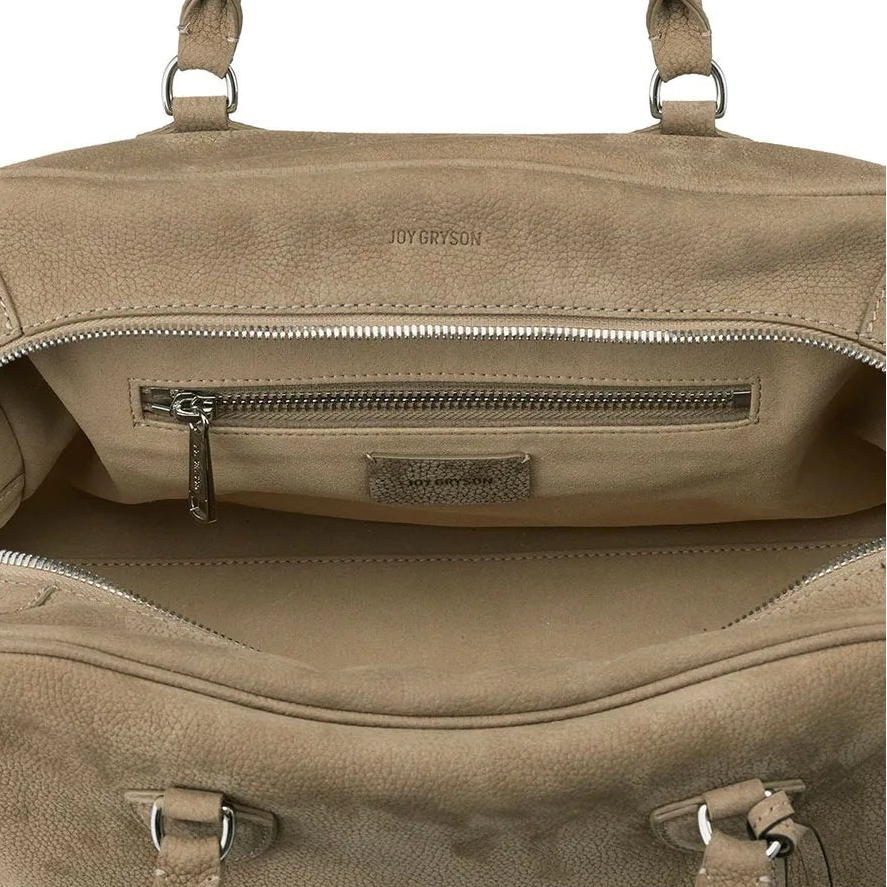JOY GRYSON Maja Tote Bag Large Nubuck - Ochre