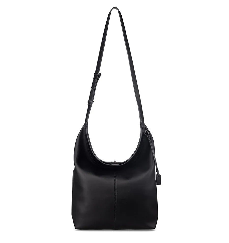 JOY GRYSON Selly Bucket Shoulder Bag - Black