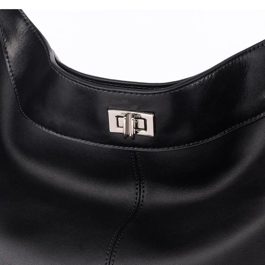 JOY GRYSON Selly Bucket Shoulder Bag - Black