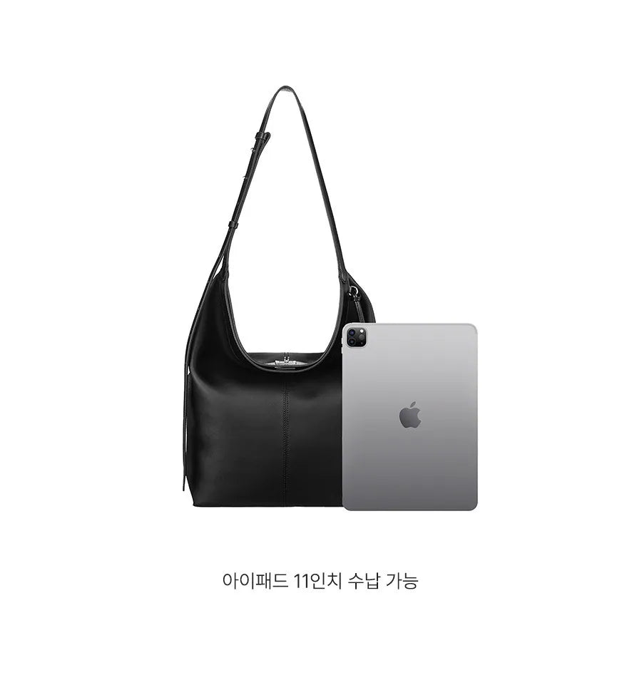 JOY GRYSON Selly Bucket Shoulder Bag - Black