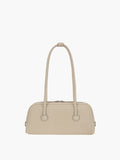 MARGESHERWOOD Soft Boston Ew Baguette Bag - Nude Nubuck