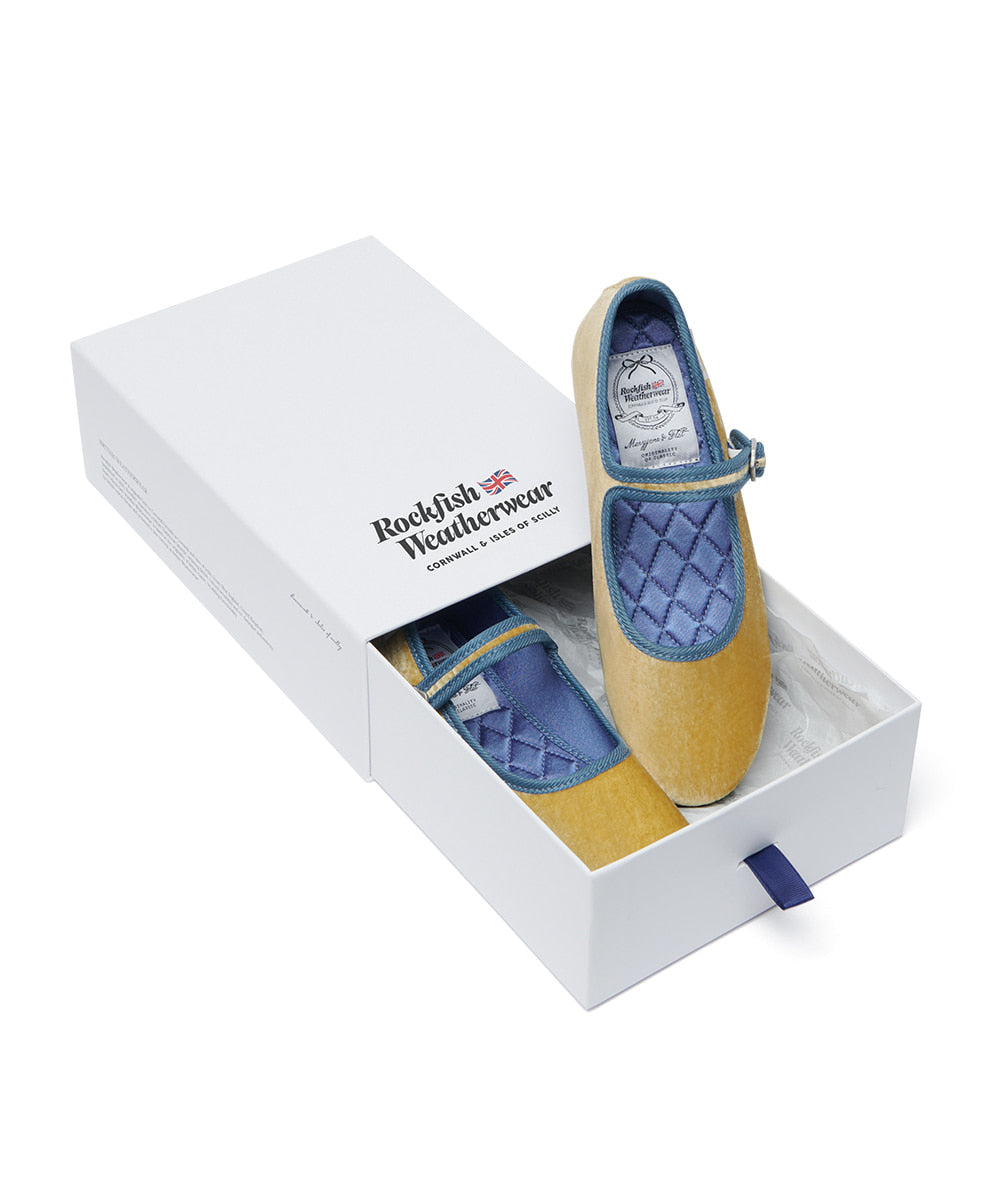 Rockfish Weatherwear Bella Quilted Maryjanes Yellow view 9
