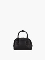 MARGESHERWOOD Soft Tote Mini Bag in Black Pull-up leather