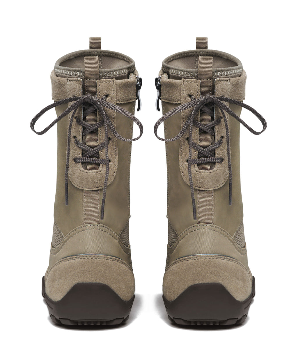 Rockfish Weatherwear NICOLE MIDDLE BOOTS Khaki back view