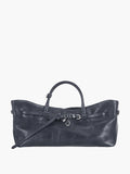 MARGESHERWOOD Grandma Used Bag - Navy Pull-up Leather