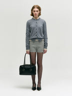 MARGESHERWOOD Soft Boston Bag - Black Plain