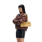 OSOI Shoulder Brocle Mini - Nubuck Caramel
