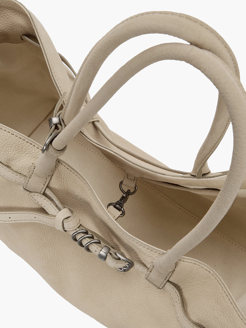 MARGESHERWOOD Grandma Used Bag Large - Nude Nubuck