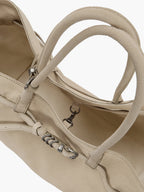 MARGESHERWOOD Grandma Used Bag Large - Nude Nubuck