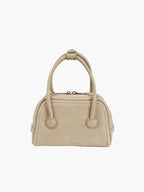 MARGESHERWOOD Soft Tote Mini Bag in Nude Nubuck leather