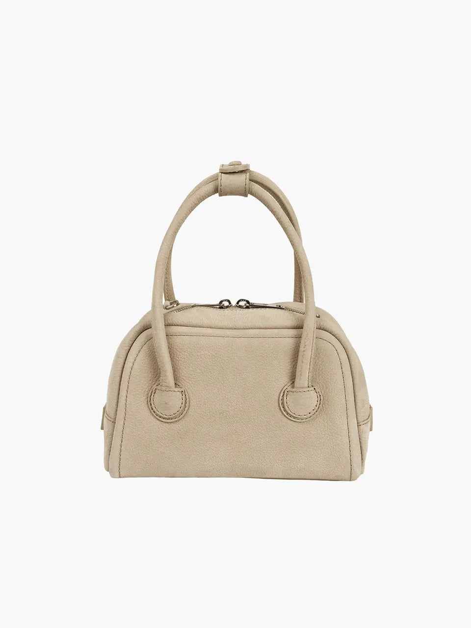 MARGESHERWOOD Soft Tote Mini Bag in Nude Nubuck leather