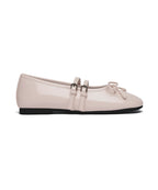 Rockfish Weatherwear Square Toe Two Strap Maryjanes Pink side profile