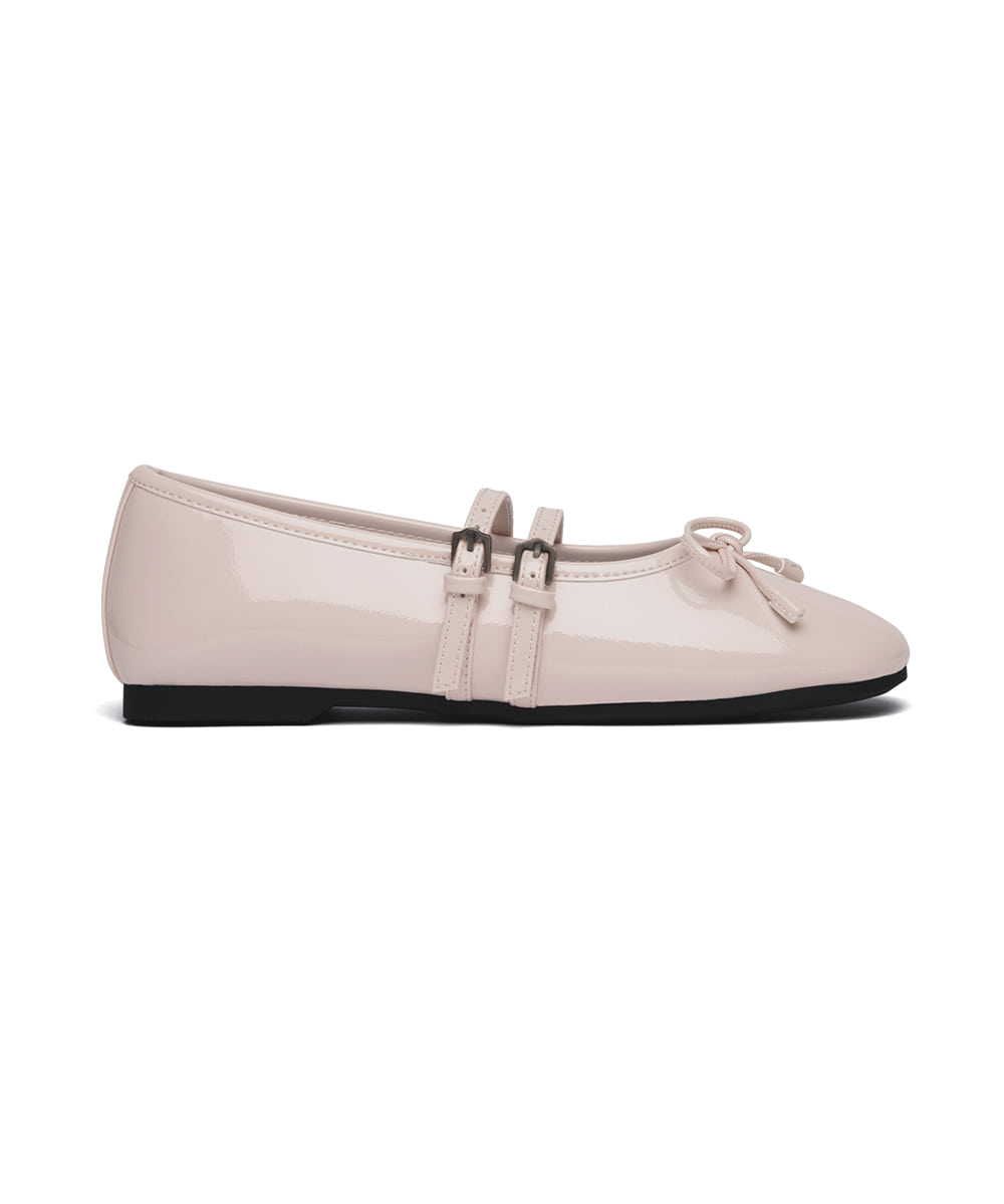 Rockfish Weatherwear Square Toe Two Strap Maryjanes Pink side profile