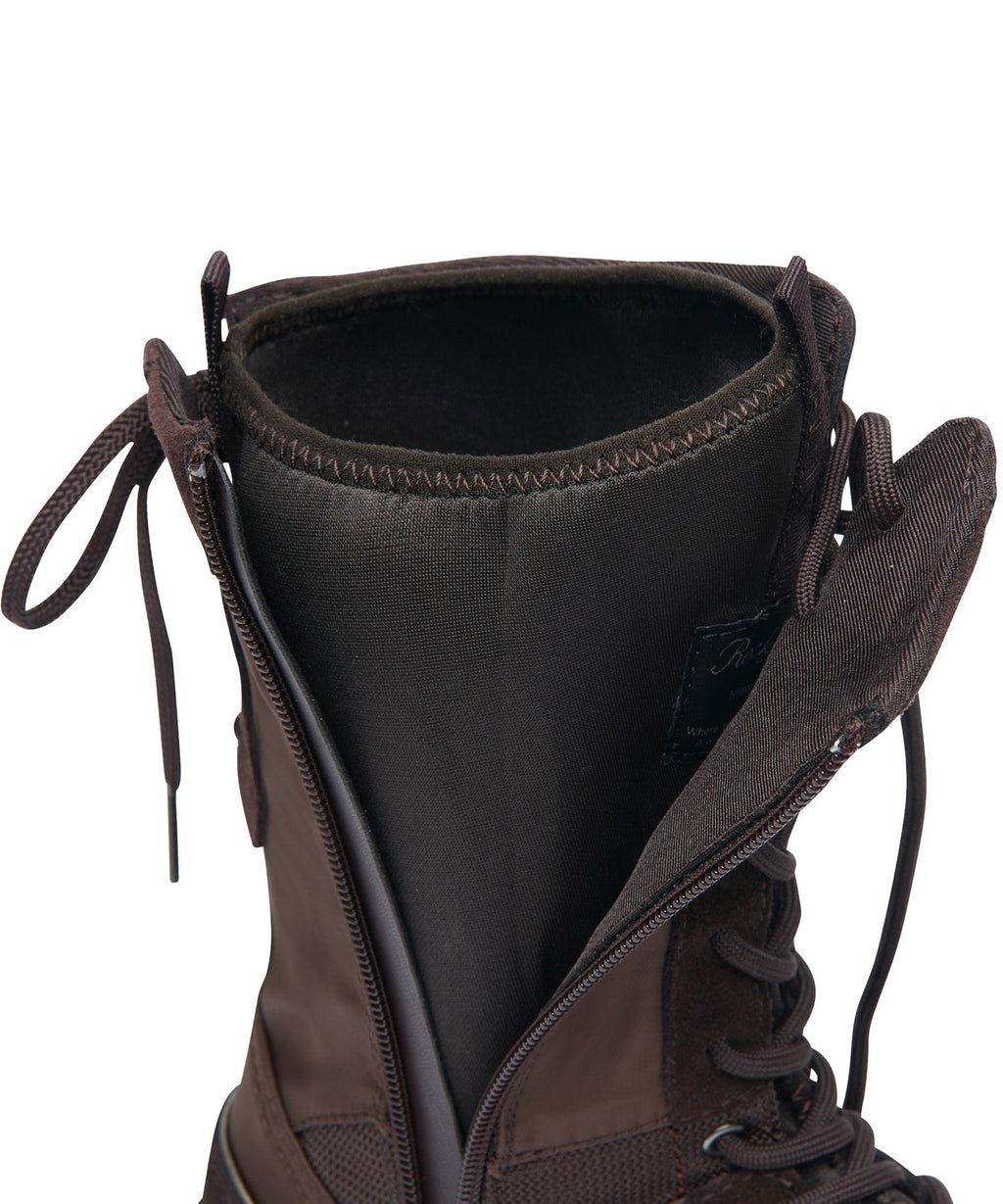 Rockfish Weatherwear NICOLE MIDDLE BOOTS Dark Brown open shaft and lining