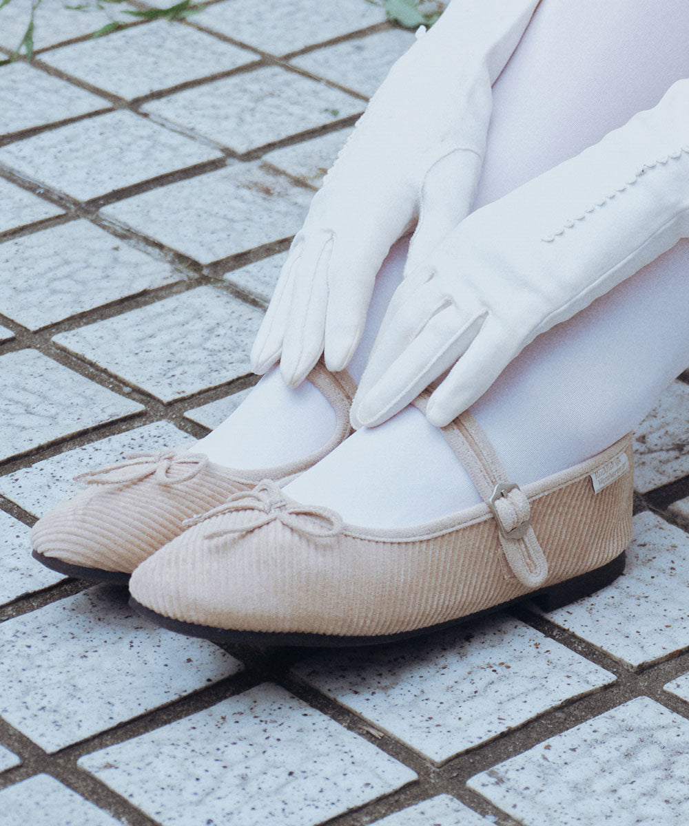 Rockfish Weatherwear Bella Maryjanes Corduroy Taupe view 3
