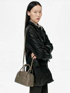 MARGESHERWOOD Soft Tote Mini Bag in Etoffe Pull-up leather