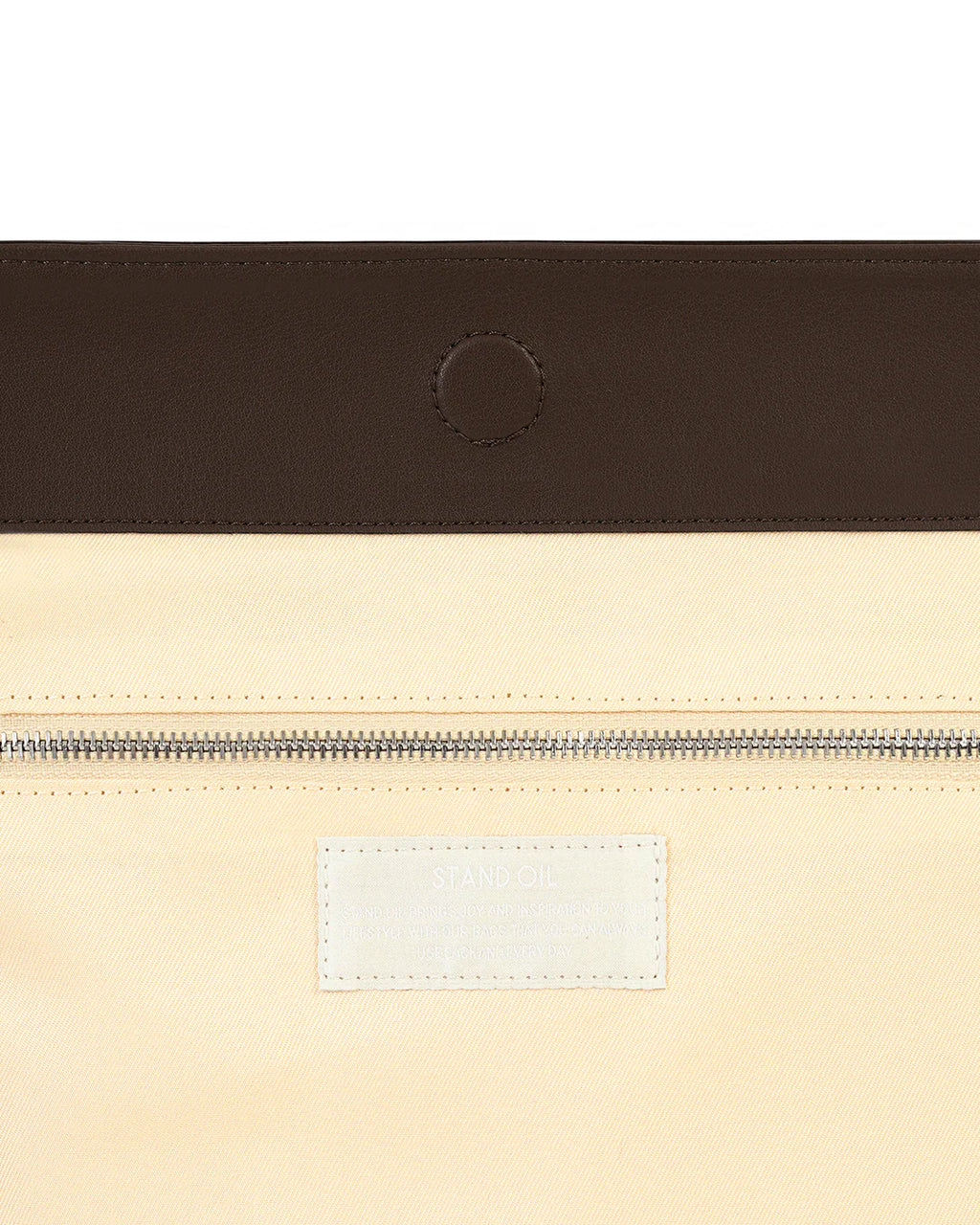 STAND OIL Mio Bucket Bag - Marron