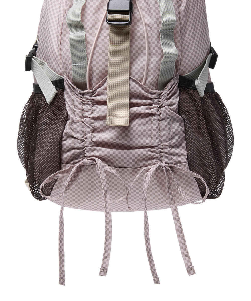 Rockfish Weatherwear Light Weight Backpack Pink Check view 7