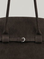 FOLNUA Havi Bag Brown Suede styled view