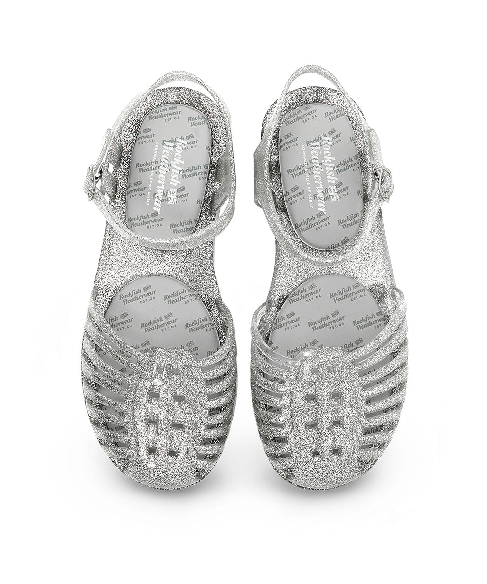 Rockfish Weatherwear GLAIR STRAPPY SANDALS(GLITTER) packaging box