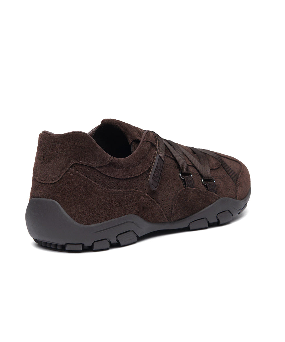 Rockfish Weatherwear ZANE X-STRAP SNEAKERS(SUEDE) Dark Brown view 10