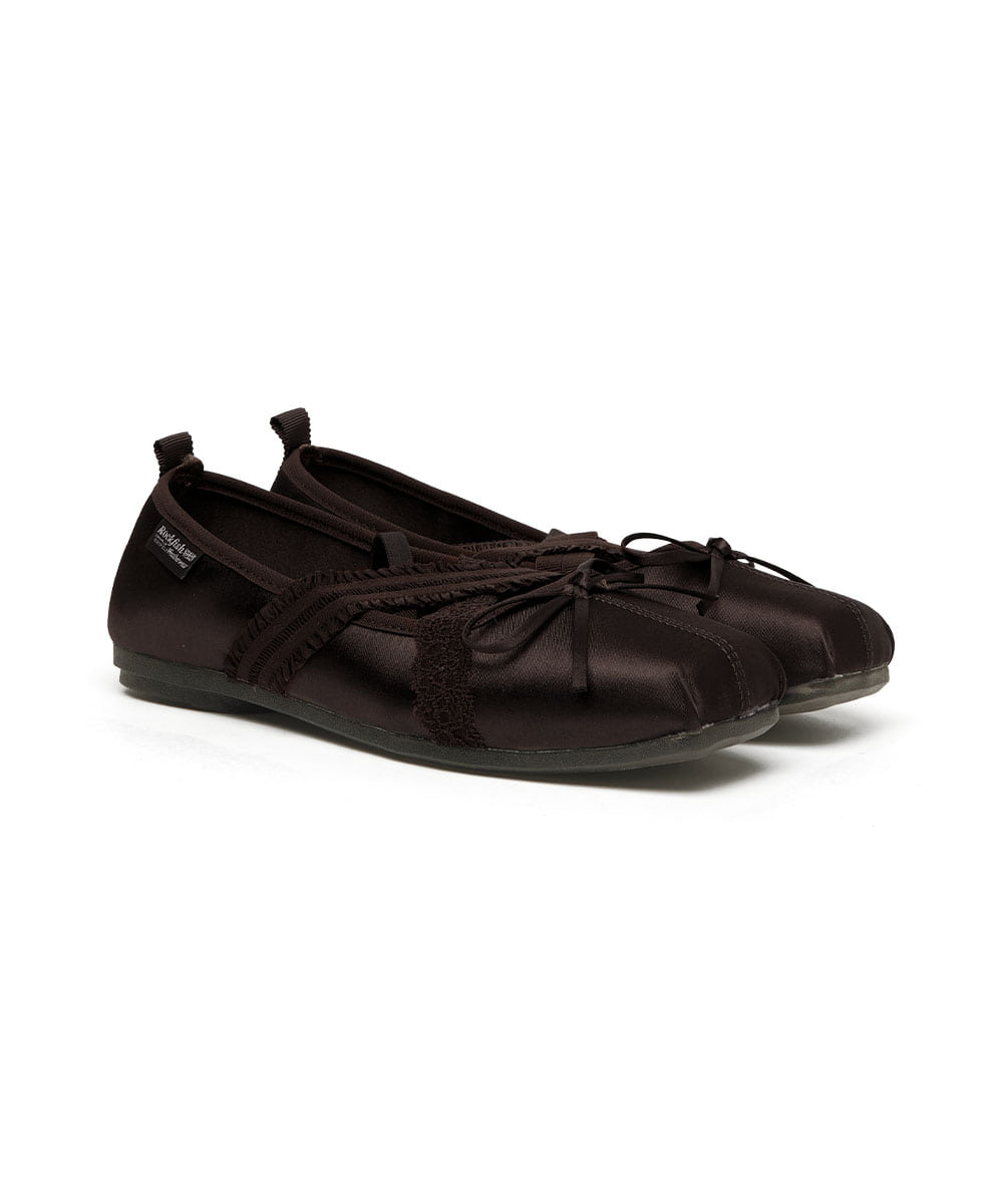 Rockfish Weatherwear Banding Ballet Flats - Brown view 11