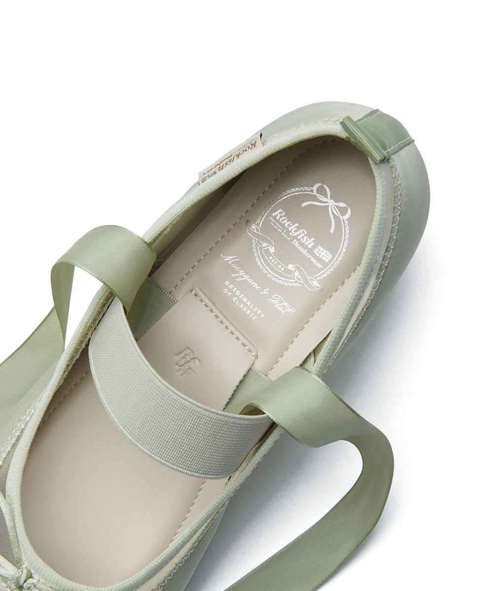 Rockfish Weatherwear TULE MARYJANES Sage Green view 11