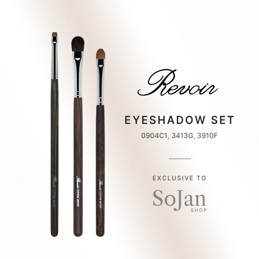 Revoir Brush - Pro Eyeshadow Set (3pc - 3413G, 3910F, 0904C1)