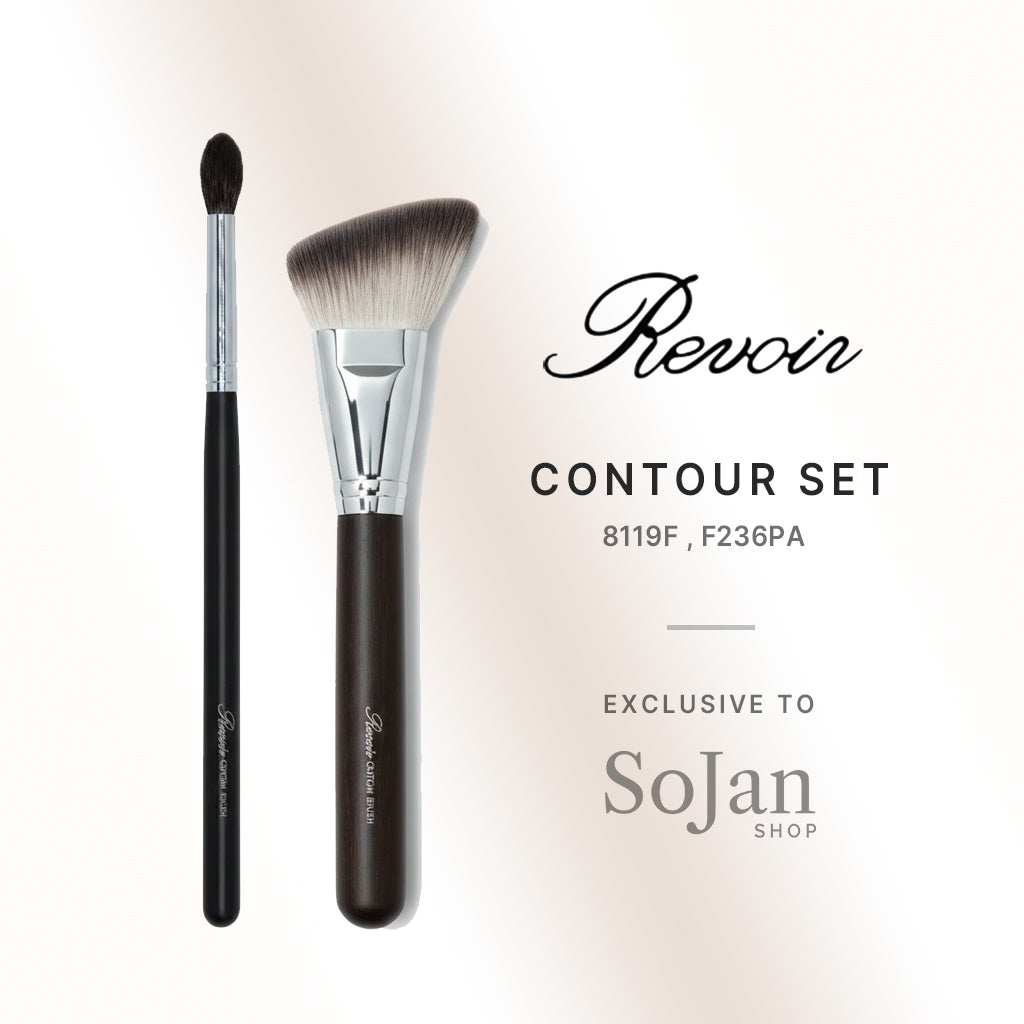 Revoir Brush - Pro Contour Set (2pc - F236PA, 8119F)