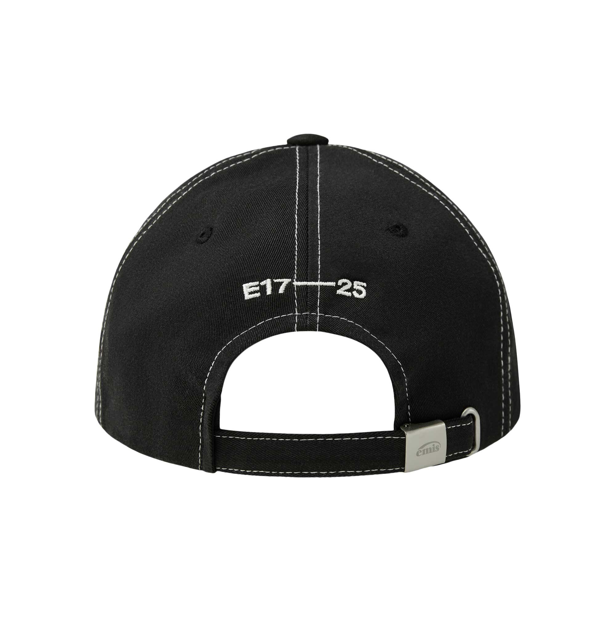 EMIS Stitch Lettering Logo Ball Cap - Black
