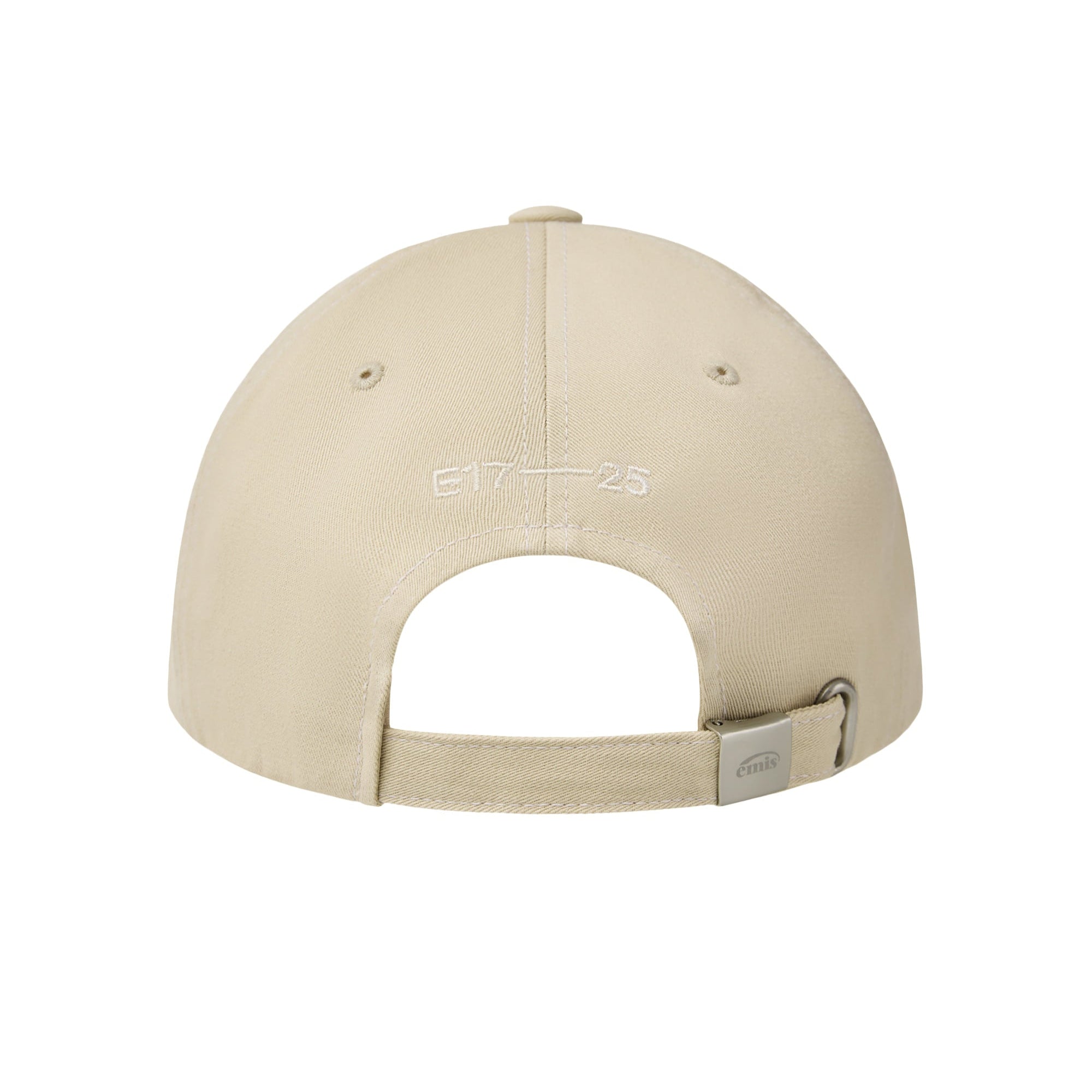 EMIS Stitch Lettering Logo Ball Cap - Light Beige